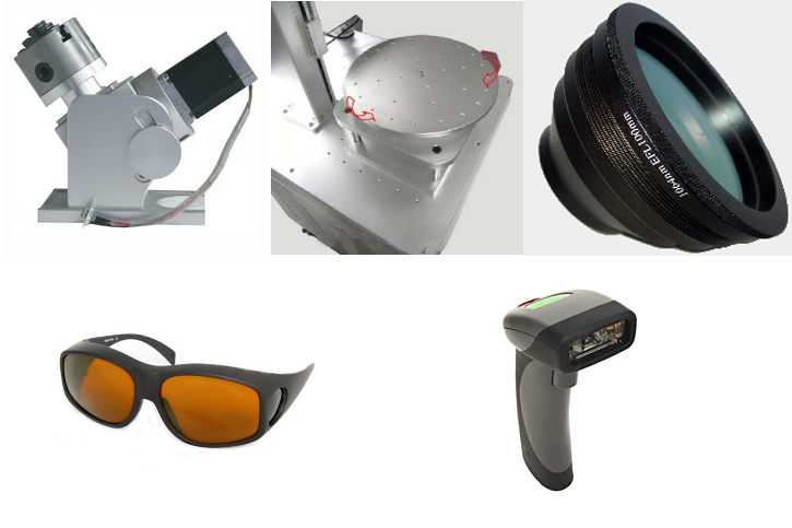 Acessórios para marcação a laser