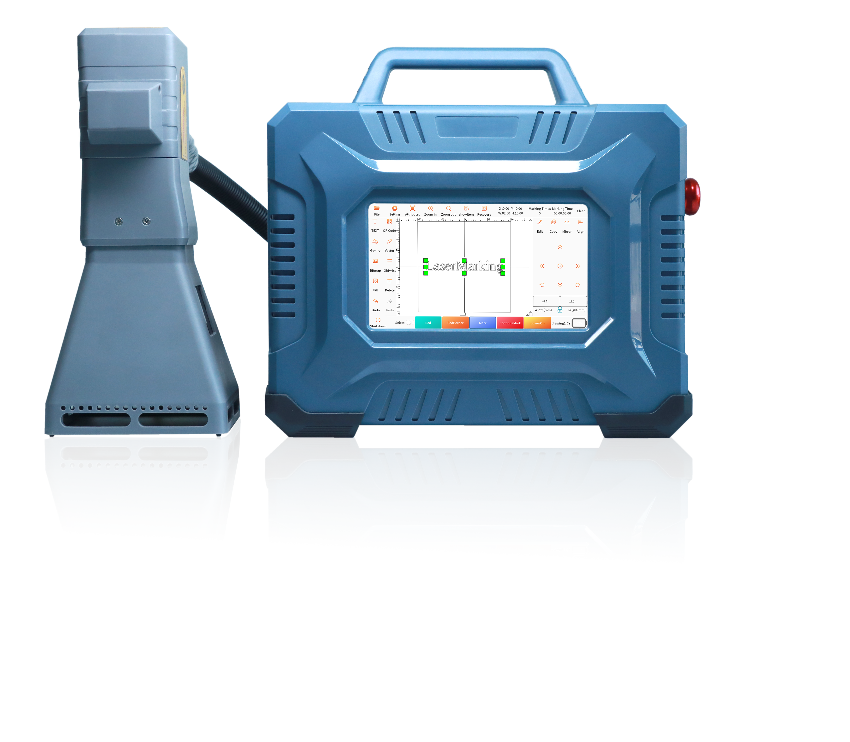 Máquina de gravação Laser a Bateria Máquina de gravação Laser a Bateria